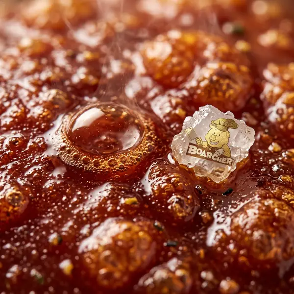 Oil bubbling on lechon skin