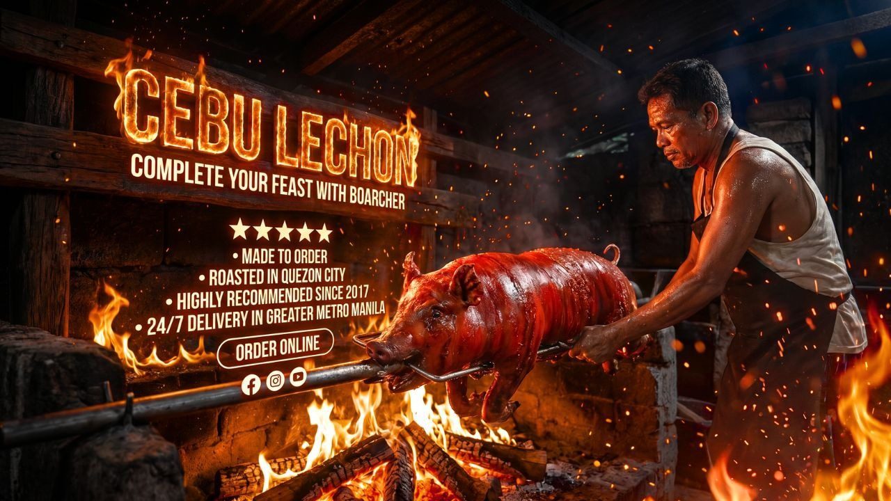 The Boarcher 24/7 Cebu lechon delivery pit